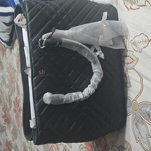 Purse with bag with straps